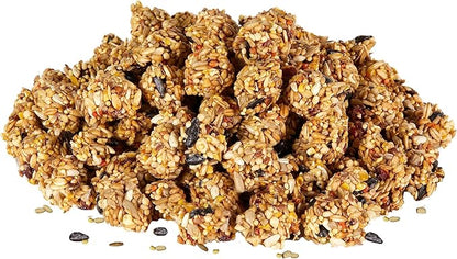 Kaytee Granola Bites with Superfoods Cranberry, Apple and Flax for Rats, Mice, Hamsters, Gerbils, Rabbits, Guinea Pigs and Chinchillas, 4.5 oz (Pack of 2)