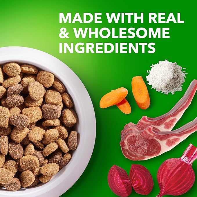 IAMS Proactive Health Large Breed Adult Dry Dog Food Lamb & Rice Recipe, 40 lb. Bag