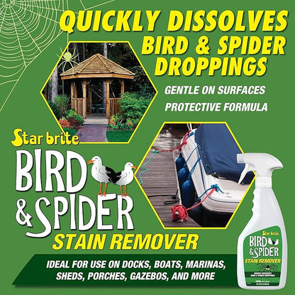 STAR BRITE Spider & Bird Stain Remover - 22 OZ (095122P)