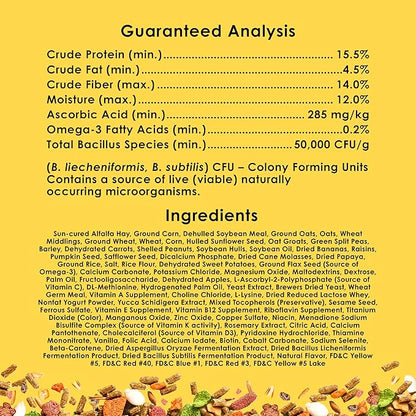 Kaytee Fiesta Guinea Pig Food, Nutritious and Fun Blend, Supports Dental Health and Digestion, 2.5 pounds