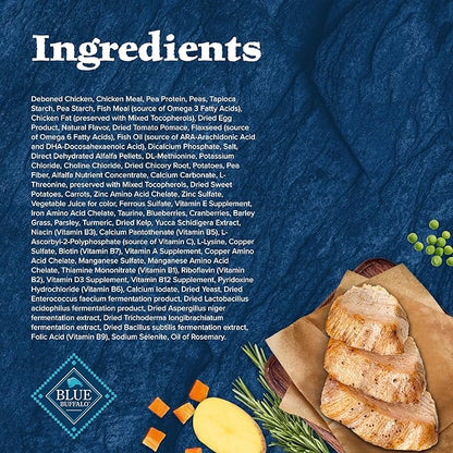 Blue Buffalo Wilderness Puppy High-Protein Dry Dog Food with Real Chicken, Grain-Free, Made in The USA with Natural Ingredients, Chicken, 13-lb. Bag