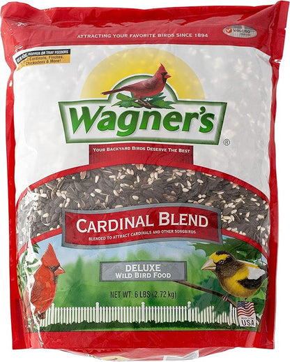 Wagner's 62032 Cardinal Blend Wild Bird Food, 6-Pound Bag