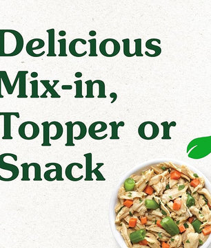 Greenies Smart Topper High Protein Wet Mix-in for Dogs, Chicken, Green Beans & Sweet Potatoes Recipe in Vitabroth Broth - Bone Broth + Vitamins E & B1, 10 Count