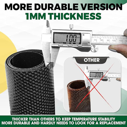 [Premium] 20’’x40” Reptile Substrate Mat with 4 PCS Rug Gripper, Extra Thick & Ultra Comfortable,Non-Slip, Reptile Tank Accessories for Bearded Dragon, Leopard Gecko (not Including Tank)