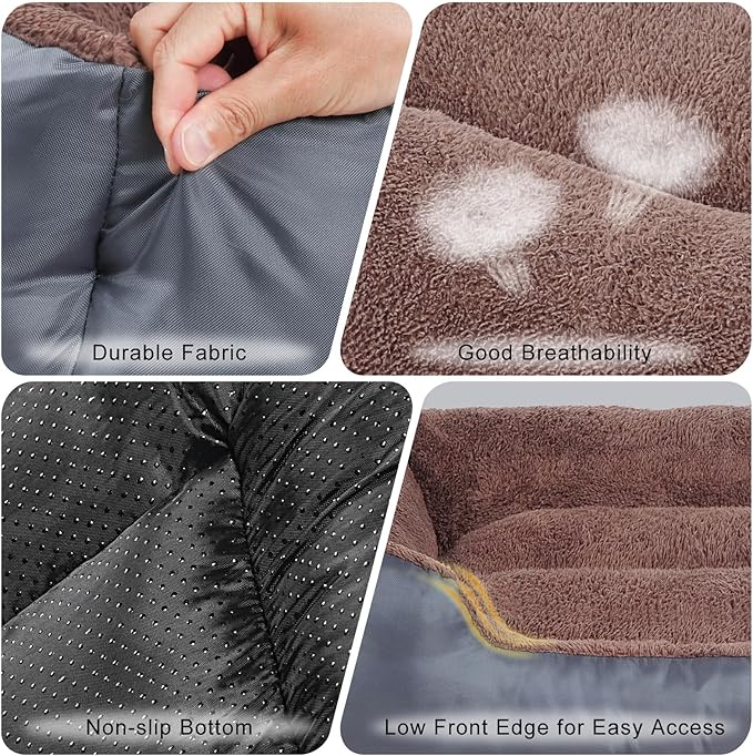 Large Dog Beds, Pet Bed for Large Dogs, Comfortable Dog Bed Machine Washable Up to 30/50/90/100lbs