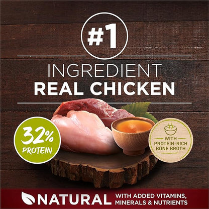 Purina ONE True Instinct High Protein Dry Dog Food Formula with Real Chicken and Duck Natural with Added Vitamins and Minerals Dog Food - 15 lb. Bag