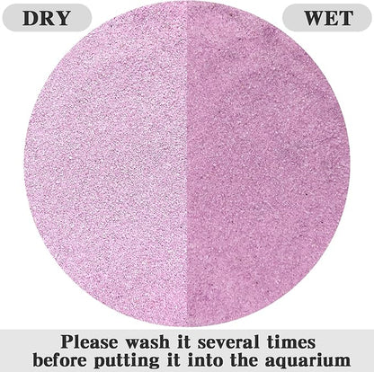 10 lbs Aquarium Pink Sand, 0.4-0.8 mm Decorative Sand for Aquarium, Fish Tank, Candle, Vase, Wedding Ceremony, Arts Crafts and Bowl Fillers