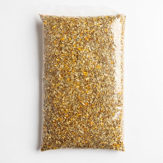 Schoen Farms Little Mess Wild Bird Food Mix – 10 lb Bag – No-Waste Seed Blend with Sunflower Hearts & Millet – Clean Backyard Feed for Finches, Jays & Cardinals