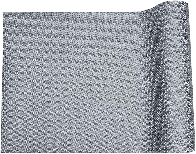 Bearded Dragon Tank Accessories, Reptile Terrarium Liner Substrate for Leopard Gecko, Snake, Lizard and Tortoise, Non-Adhesive Reptile Carpet Bedding for Reptile Tank, Grey