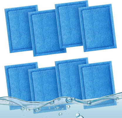 8 Pack Aquarium Filter Cartridge for Marineland Rite-Size B, Fish Tank Filters for Aqua-Tech EZ-Change #2, 10-20 Power Filter and for Marineland Penguin PRO Power Filters 100/125/175