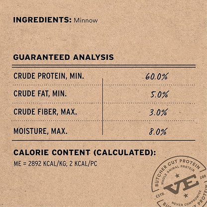 Vital Essentials Chicken Breast Cat Treats, 2.1 oz | Freeze-Dried Raw | Single Ingredient | Grain Free, Gluten Free, Filler Free