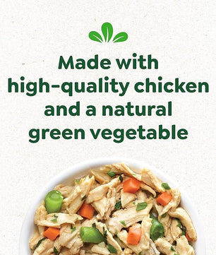Greenies Smart Topper High Protein Wet Mix-in for Dogs, Chicken, Green Beans & Sweet Potatoes Recipe in Vitabroth Broth - Bone Broth + Vitamins E & B1, 10 Count