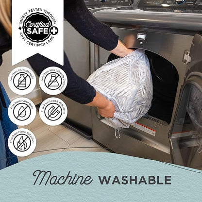 Best Friends by Sheri Calming Shag Dog Blanket – Ultra Soft Faux Fur Pet Throw, Anxiety-Relief, Lightweight Warm Bed Cover for Dogs and Cats, Machine Washable, Frost Gray, 40" x 50"