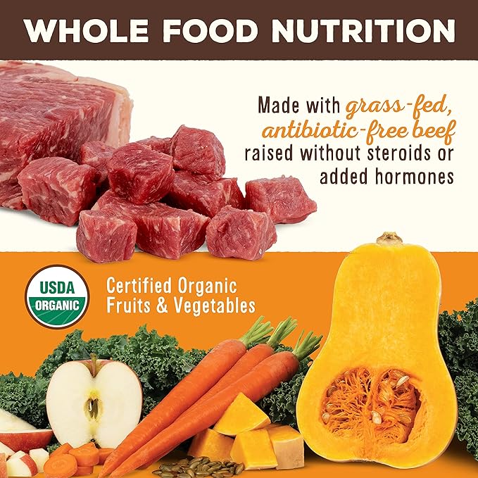 Primal Freeze Dried Dog Food, Pronto Mini Nuggets, Beef; Scoop & Serve, Complete & Balanced Meal; Also Use as Topper or Treat; Premium, Healthy, Grain Free High Protein Raw Dog Food (25 oz, 2-Pack)