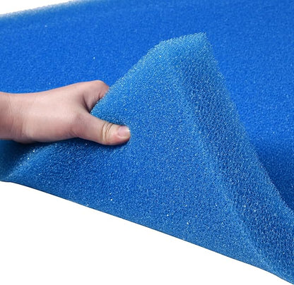Bio Filter Foam Sponges, 20"x20"x1.6" 25PPI Filter Media Pad,Cut-to-Size Foam for Aquarium Fish Tank