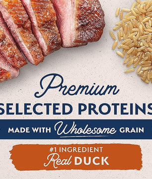 Natural Balance Limited Ingredient Adult Dry Dog Food with Healthy Grains, Reserve Duck & Brown Rice Recipe, 4 Pound (Pack of 1)