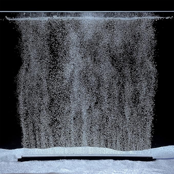 Carefree Fish Aquarium 6/12Inch Nano Materials Air Stone Strip Fish Tank Bubble Stone for Saltwater and Fresh Water (Not Harm The Health of The Fish)(No Include Air Pump)