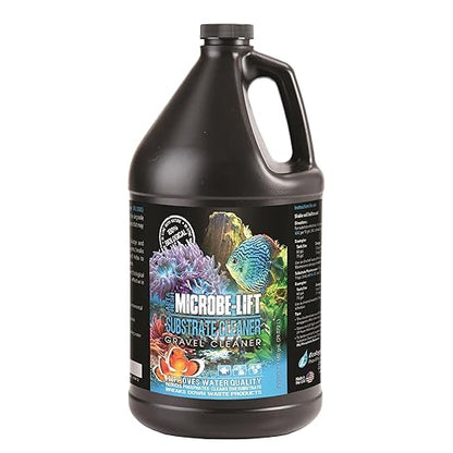 MICROBE-LIFT GSCG1 Professional Gravel & Substrate Cleaner for Freshwater and Saltwater Tanks, 1 Gallon