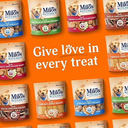 Milo's Kitchen Chicken Jerky Strips Dog Treats, 15 Ounce