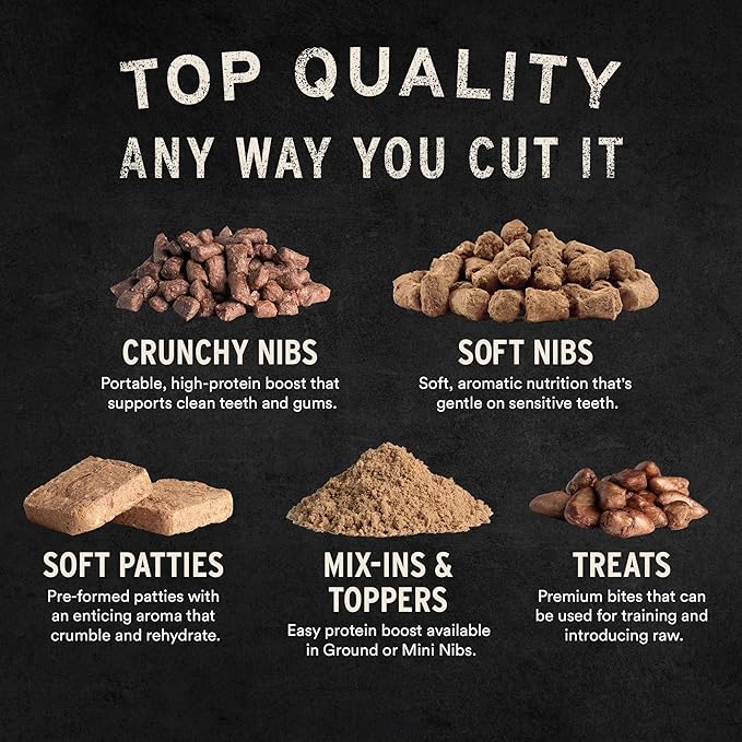 Vital Essentials Chicken Hearts Dog Treats, 3.75 oz | Freeze-Dried Raw | Single Ingredient | Premium Quality High Protein Training Treats | Grain Free, Gluten Free, Filler Free