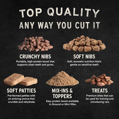 Vital Essentials Bully Sticks Dog Treats, 1.4 oz | Freeze-Dried Raw | Single Ingredient | Premium Quality High Protein Training Treats | Grain Free, Gluten Free, Filler Free