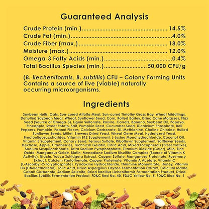 Kaytee Fiesta Rabbit Food, Nutritious and Fun Blend, Supports Dental Health and Digestion, 6.5 pounds