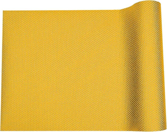 Bearded Dragon Tank Accessories, Reptile Terrarium Liner Substrate for Leopard Gecko, Snake, Lizard and Tortoise, Non-Adhesive Reptile Carpet Bedding for Reptile Tank, Yellow