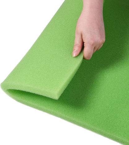 Bio Filter Foam Sponges, 20"x20"x0.8" 35PPI Filter Media Pad,Cut-to-Size Foam for Aquarium Fish Tank