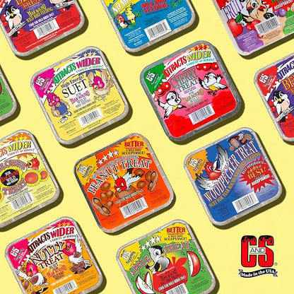 C&S High Energy Suet Treat, 11.75 Ounce, 8 Pack