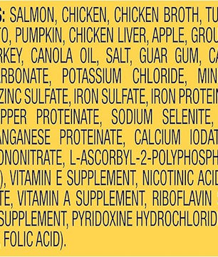 Nature's Recipe Grain Free Salmon, Sweet Potato, and Pumpkin Recipe Wet Dog Food, 13 oz. Can, 12 Count